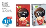 Instant 3in1 im V-Markt Prospekt Instant 3in1 von Nescafe im aktuellen V-Markt Prospekt für 1,69 €
