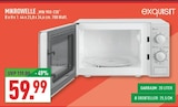 MIKROWELLE im Angebot bei Marktkauf in Iserlohn MIKROWELLE Angebote von exquisit bei Marktkauf Iserlohn für 59,99 €