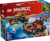 LEGO® NINJAGO® 71864 – Véhicules combinables de Kai et Cole - LEGO en promo à 18,99 € chez Carrefour LEGO® NINJAGO® 71864 – Véhicules combinables de Kai et Cole - LEGO dans le catalogue Carrefour
