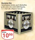 bier Angebote von Warsteiner bei GLOBUS Neuwied für 10,99 €