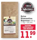 Dolce Diamantina Espresso Angebote von Check-in Kaffeerösterei bei E center Karlsruhe für 11,99 €