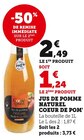 Jus de pomme naturel dans le catalogue Super U