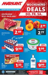 Milch im Markant Nordwest Prospekt "DER MARKT FÜR GUTES ESSEN UND TRINKEN" mit 16 Seiten (Bielefeld)