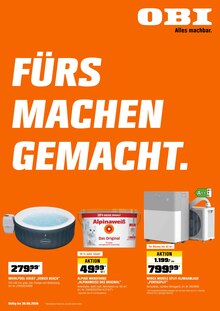 Farbe im aktuellen OBI Prospekt (Heilbronn) Farbe im OBI Prospekt "FÜRS MACHEN GEMACHT." mit 19 Seiten (Heilbronn)