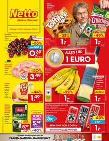 Kirschen im aktuellen Netto Marken-Discount Prospekt (Köln) Kirschen im Netto Marken-Discount Prospekt "Aktuelle Angebote" mit 62 Seiten (Köln)