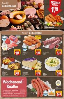 Mettwurst im REWE Prospekt "Dein Markt" mit 32 Seiten (Nürnberg)