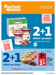 Catalogue Auchan "Profitez de notre sélection "les offerts !"", 16 pages, 17/08/2022 - 23/08/2022 Prospectus Auchan "Profitez de notre sélection "les offerts !"", 16 pages, 17/08/2022 - 23/08/2022