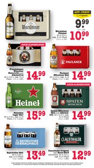 Warsteiner im E center Prospekt "Aktuelle Angebote" mit 76 Seiten (Ludwigshafen (Rhein))