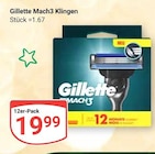 Aktuelles Mach3 Klingen Angebot bei GLOBUS in Bochum ab 19,99 €