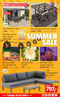BAUHAUS Prospekt der KW 29 "SUMMER SALE" Aktueller BAUHAUS Prospekt "SUMMER SALE" Seite 2 von 8 Seiten