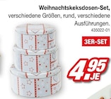 Weihnachtskeksdosen-Set Angebote bei Möbel AS Heilbronn für 4,95 €