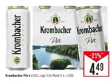 Pils im Angebot bei Marktkauf in Tübingen Pils Angebote von Krombacher bei Marktkauf Tübingen für 4,49 €
