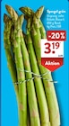 Spargel grün bei ALDI SÜD im Hinterziegelhalden Prospekt für 3,19 €