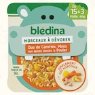 Petit Plat Morceaux à Dévorer Duo Carottes, Pâtes Épices Douces et Poulet dès 15 Mois - Blédina en promo chez Intermarché Super Petit Plat Morceaux à Dévorer Duo Carottes, Pâtes Épices Douces et Poulet dès 15 Mois - Blédina dans le catalogue Intermarché Super