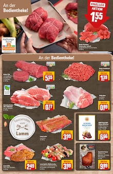 Lamm im REWE Prospekt "Dein Markt" mit 36 Seiten (Lübeck)
