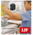 Elektrischer Anspitzer im Lidl Prospekt Elektrischer Anspitzer von TRONIC im aktuellen Lidl Prospekt für 3,59 €