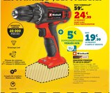 Perceuse visseuse TC-AS 18 Li-Solo - Einhell - Super U à Rouen Perceuse visseuse TC-AS 18 Li-Solo - Einhell en promo chez Super U Rouen à 19,99 €
