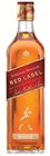 Red label blended scotch whisky 40° - JOHNNIE WALKER en promo chez Hyper U Reims à 13,65 €