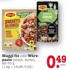 Maggi fix Spaghetti Bolognese im Angebot bei E center in Wiesbaden Maggi fix Spaghetti Bolognese Angebote von Maggi bei E center Wiesbaden für 0,49 €