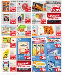 Kaufland Leerdammer Kaese im Prospekt 