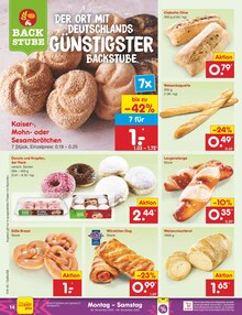 Brötchen im aktuellen Netto Marken-Discount Prospekt (Ulm) Brötchen im Netto Marken-Discount Prospekt "Aktuelle Angebote" mit 63 Seiten (Ulm)
