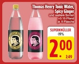 Tonic Water, Spicy Ginger von Thomas Henry im aktuellen EDEKA Prospekt für 2,00 €