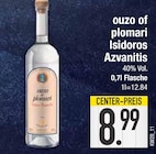 Isidoros Azvanitis von ouzo of plomari im aktuellen EDEKA Prospekt für 8,99 €