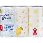 Küchentücher Design 3-lagig (3x100 Blatt) im dm-drogerie markt Prospekt Küchentücher Design 3-lagig (3x100 Blatt) von Saugstark&Sicher im aktuellen dm-drogerie markt Prospekt für 3,45 €