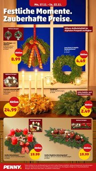 Adventskranz im aktuellen Penny Prospekt (Heilbronn) Adventskranz im Penny Prospekt "Wer günstig will, muss Penny." mit 44 Seiten (Heilbronn)