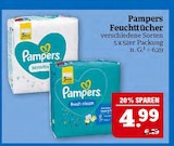 Aktuelle Pampers Angebote bei Marktkauf in Fürth Aktuelles Feuchttücher Angebot bei Marktkauf in Fürth ab 4,99 €