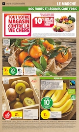 Promos Fruit dans le catalogue "2 + 1 OFFERT" de Intermarché Super à la page 4