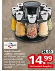 Gewürzkarussell „Rondo“ im Segmüller Prospekt Gewürzkarussell „Rondo“ von Küchenprofi im aktuellen Segmüller Prospekt für 14,99 €