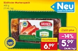 Aktuelle Schweinefleisch Angebote bei Netto Marken-Discount in Freiburg (Breisgau) Aktuelles Südtiroler Markenspeck Angebot bei Netto Marken-Discount in Freiburg (Breisgau) ab 5,99 €