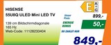 ULED Mini LED TV Angebote von HISENSE bei expert Ibbenbüren für 849,00 €