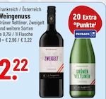 Zweigelt im Trinkgut Prospekt zum Preis von 2,22 €