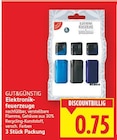 Elektronikfeuerzeuge von Gut&Günstig im aktuellen E center Prospekt