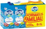 Brique demi-écrémé format familial - LACTEL en promo chez Intermarché Super La Rochelle à 7,42 €
