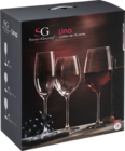 Le coffret de 18 verres à dégustation - SG SECRET DE GOURMET en promo chez Auchan Hypermarché Vénissieux à 24,49 €