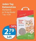 Katzenstreu Angebote von Jeden Tag bei V-Markt Regensburg für 2,79 €
