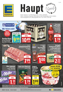 EDEKA Prospekt der Woche "Aktuelle Angebote" Seite 1, 30.06.2025 bis 05.07.2025 für Neuss Aktueller EDEKA Prospekt "Aktuelle Angebote" Seite 1 von 24 Seiten für Neuss