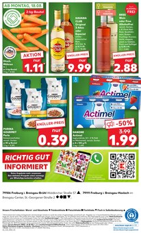 Spirituosen im Kaufland Prospekt "KNÜLLER" mit 58 Seiten (Freiburg (Breisgau))