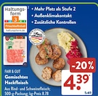 Gemischtes Hackfleisch von Fair & Gut im aktuellen ALDI SÜD Prospekt für 4,39 €