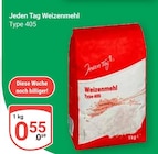 Weizenmehl von Jeden Tag für 0,55 € bei GLOBUS im Angebot Weizenmehl von Jeden Tag im aktuellen GLOBUS Prospekt