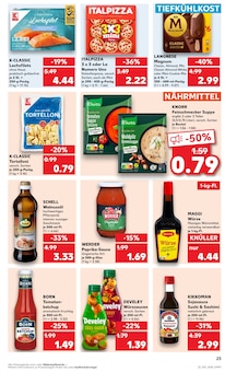 Ketchup Angebot im aktuellen Kaufland Prospekt auf Seite 23