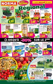 Catalogue Supermarchés Norma en cours à Epfig et alentours, "Votre Discounter Régional", 14 pages, 26/03/2025 - 01/04/2025