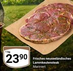 Aktuelles Frisches neuseeländisches Lammkeulensteak Angebot bei GLOBUS in Rostock ab 23,90 €