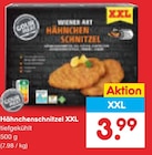 Hähnchenschnitzel XXL für 3,99 € bei Netto Marken-Discount im Angebot Hähnchenschnitzel XXL im aktuellen Netto Marken-Discount Prospekt