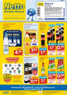 Coca Cola im aktuellen Netto Marken-Discount Prospekt (Gelsenkirchen) Coca Cola im Netto Marken-Discount Prospekt "DER ORT, AN DEM DU IMMER AUSGEZEICHNETE PREISE FINDEST." mit 2 Seiten (Gelsenkirchen)