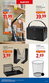 Promos Lampe Led dans le catalogue "Votre repas de fêtes" de Lidl à la page 53