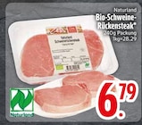 Bio-Schweine-Rückensteak Angebote von Naturland bei EDEKA Augsburg für 6,79 €